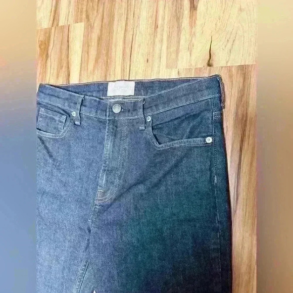 Everlane High Waist Dark Wash Jeans Size 29 Tall - Picture 5 of 10